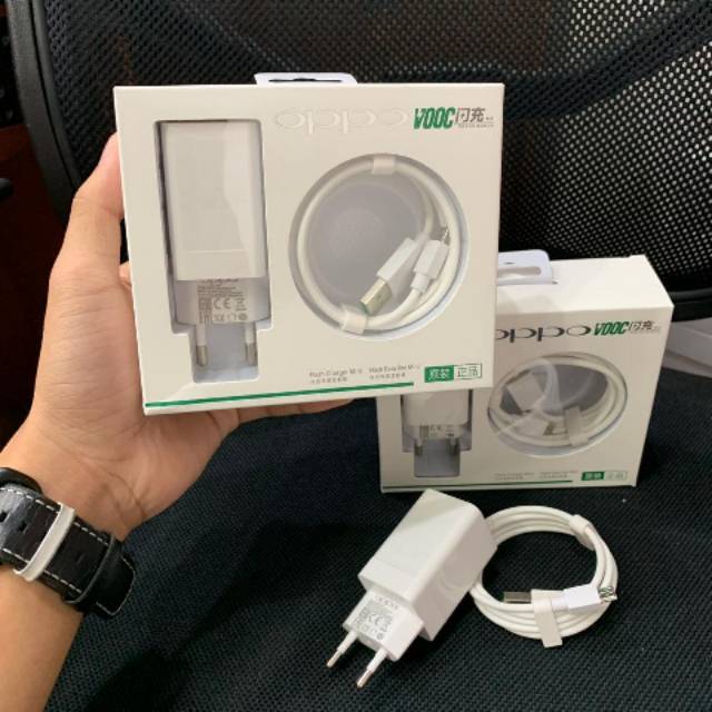 CHARGER ORIGINAL OPPO 4A SUPPORT VOOC FAST CHARGING CASAN -TC