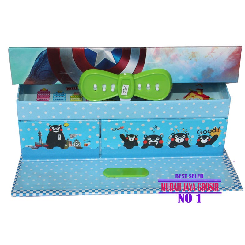 

PROMO Box pensil AVENGERS Kotak pensil anak cowok lucu/ kotak pencil uniq GA03