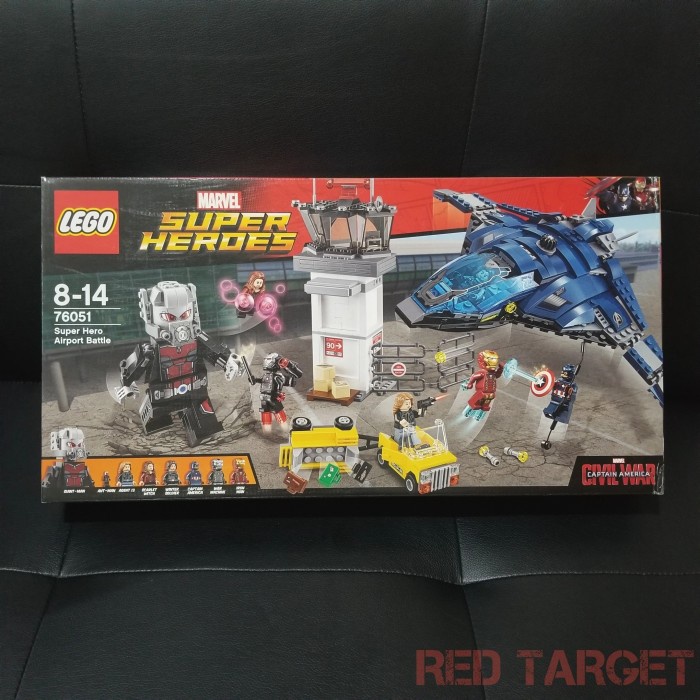 Lego 76051 Super Hero Airport Battle MARVEL Captain America Civil War
