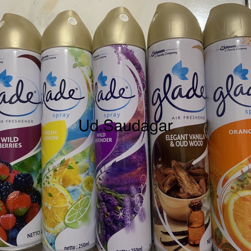 Jual Glade Pengharum Ruangan Spray Aerosol Air Freshener 250ml | 400ml ...