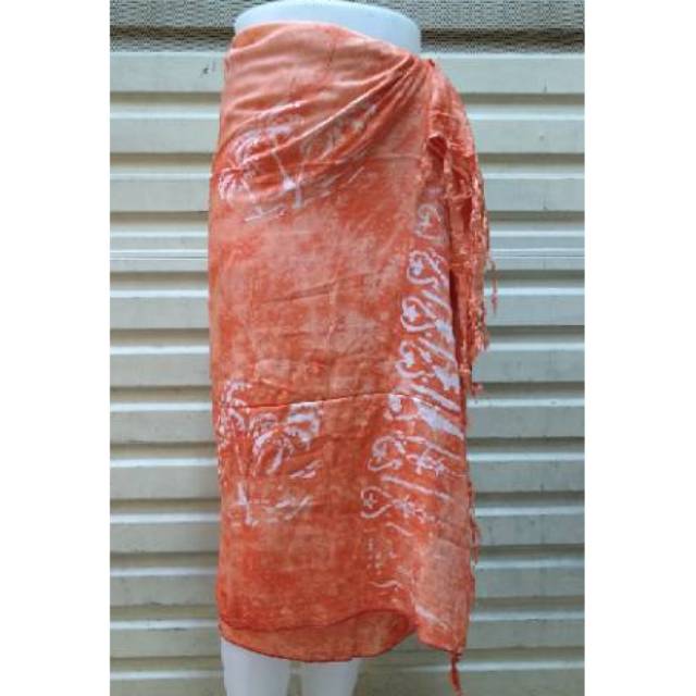 Promo Termurah... Kain Pantai Batik Cerah  Bermotif Monocolour random