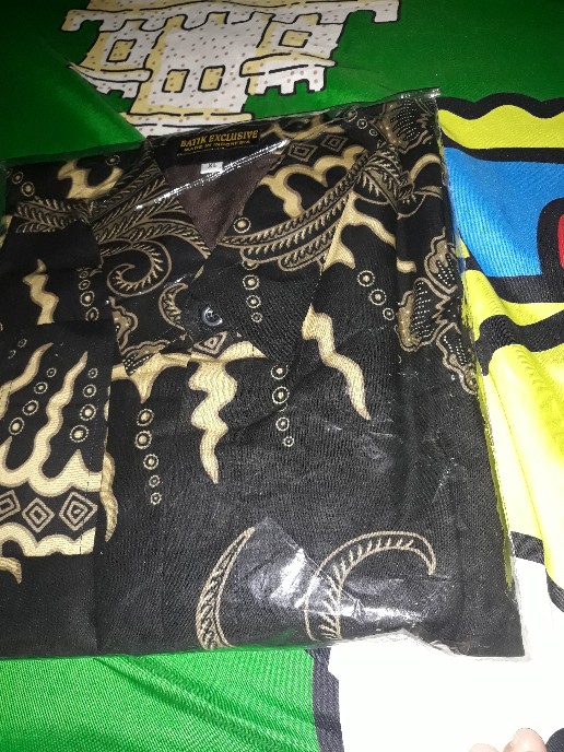 Kemeja Batik Prabu Bahan Katun Baturaden Reguler Fit A540