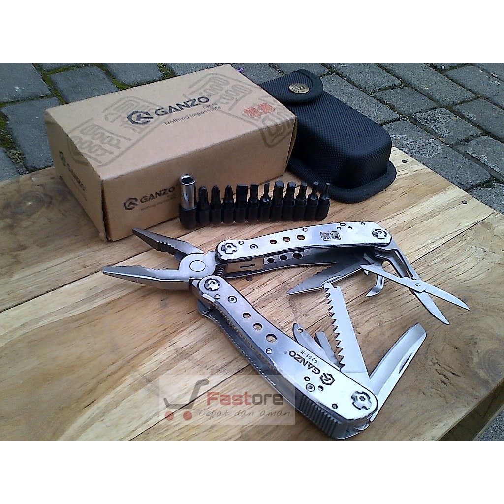 PROMO Ganzo G201 Original Tang Multifungsi Ganzo Multitools G 201