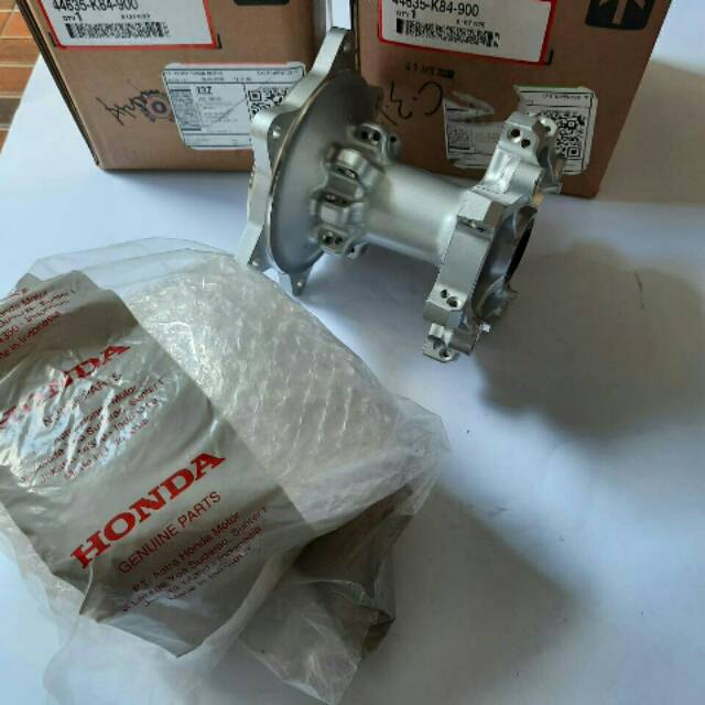 Tromol crf ori Honda Ahm depan belakang