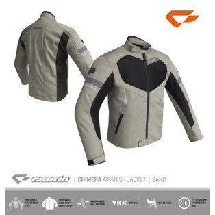 Jaket Motor Touring Anti Air Full Protector CONTIN Chimera Grey ( Ori )