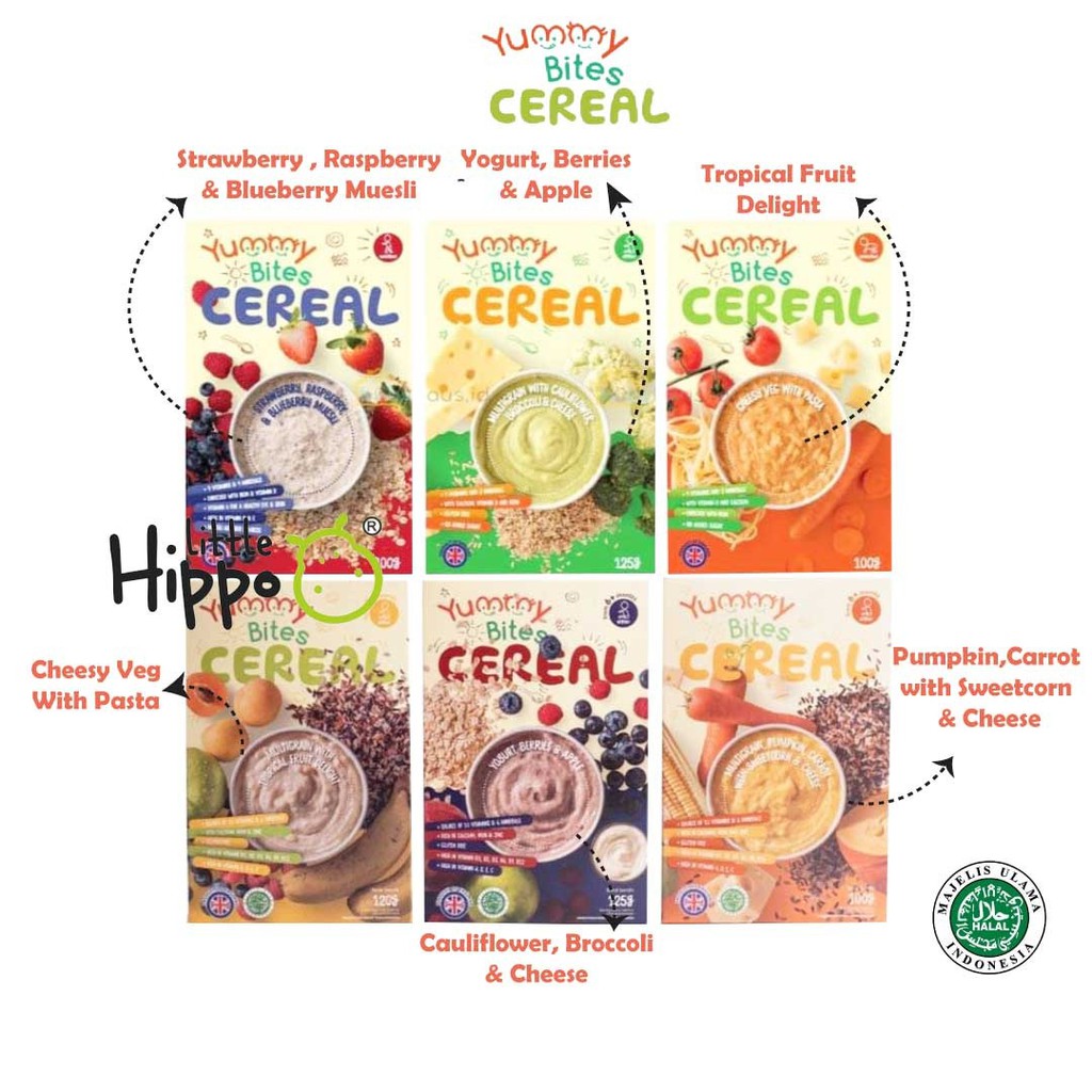 Yummy Bites Cereal / Snack MPASI / Snack Bayi / Snack Anak / Cemilan Bayi / Cemilan Anak / MPASI Bayi / Anti GTM / Non MSG / Non Pengawet / Cereal Mpasi / Cereal Bayi / Cereal Yummy Bites Nayz Cereal