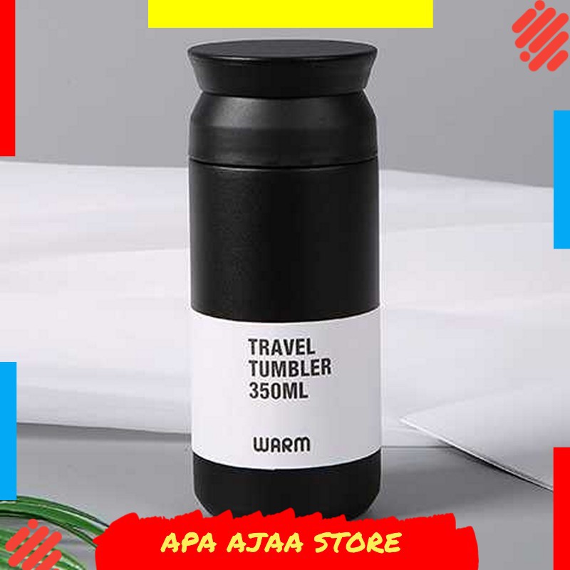 Terlariss !! Botol Minum Tumbler Thermos Stainless Steel 350ml - HS-6983