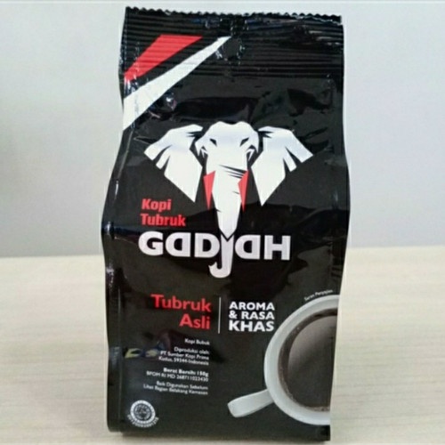 

Kopi Tubruk Gadjah Pouch . Coffee Bubuk 70 Gram