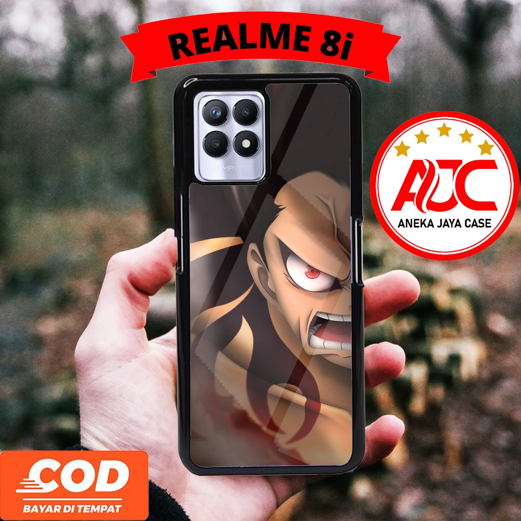 Case REALME 8i Casing REALME 8i Motif LUFFY Aneka case Casing aero Sofcase Case hp Casing hp Case an