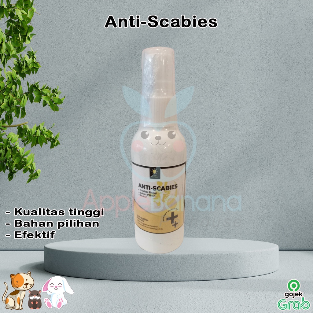 Jual Obat Scabies Kucing Kelinci Spray anti scabies 60 ml Shopee