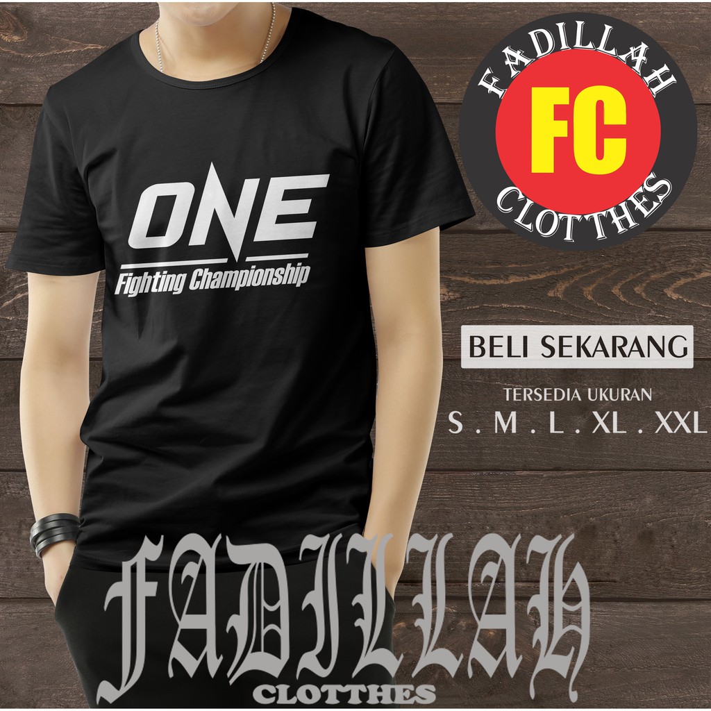 Kaos Baju One Fighting Championship Kaos MMA