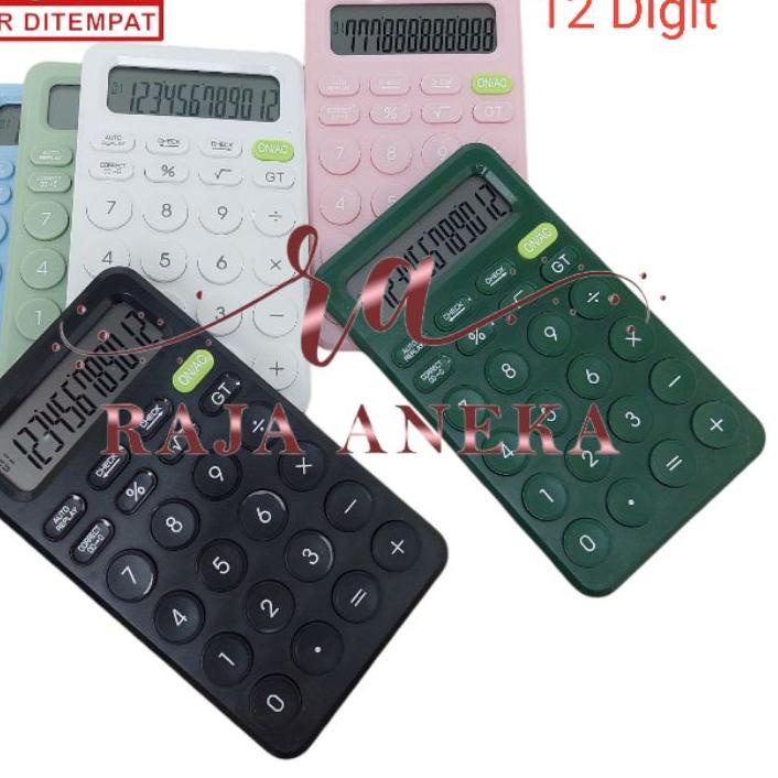 

New - Kalkulator Citizen Calculator CT 6112 CT6112 CT-6112 Warna Menarik