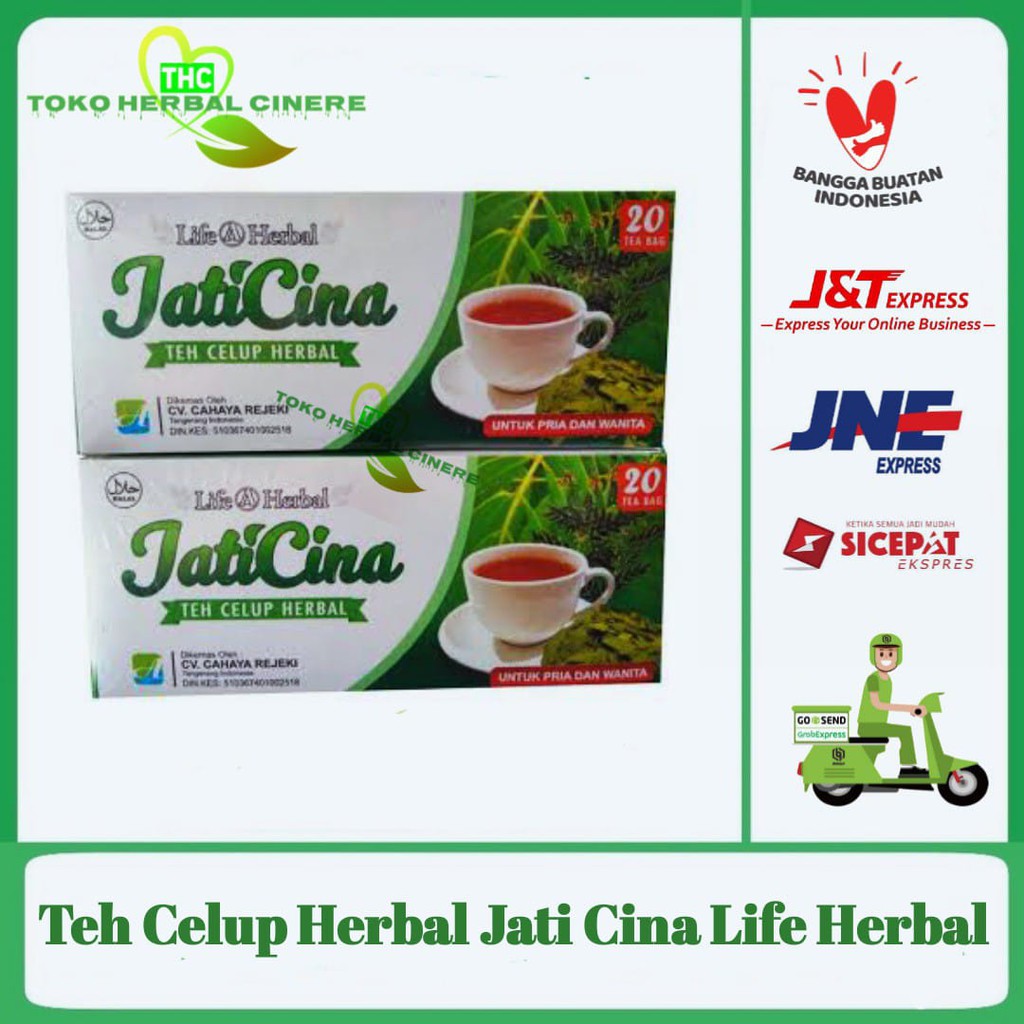 

Teh Daun Jati Cina Celup Herbal Penghancur Lemak Dan Diet Alami Original Premium - 20 kantong