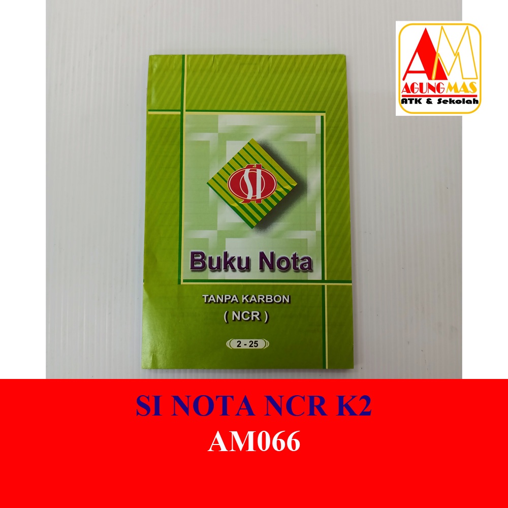 

SI NOTA NCR K2 (2 RANGKAP)