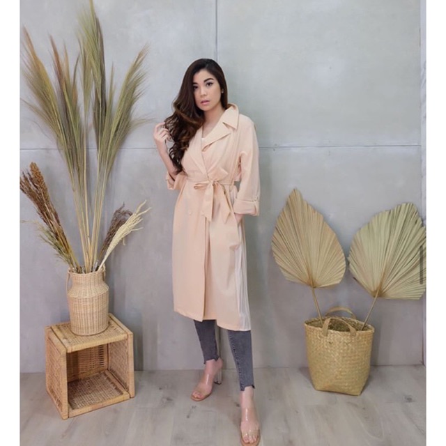 HEIRAN COAT 8814 / COAT WANITA PREMIUM / COAT WANITA TERBARU / COAT WANITA IMPORT / HIJAB FRIENDLY