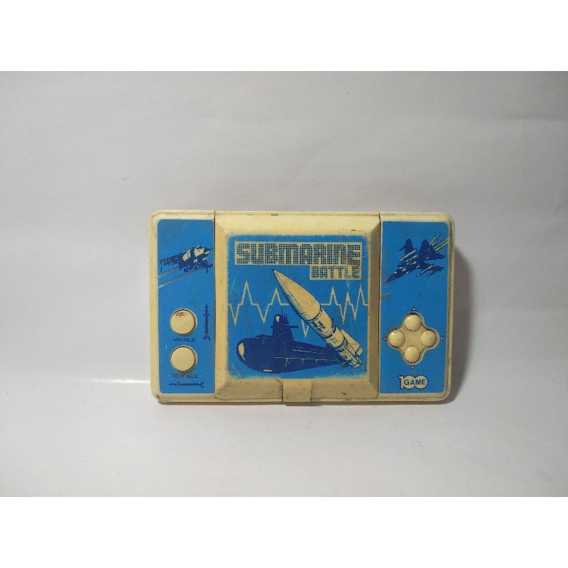 Game Watch Gimbot Gamebot Submarine Battle Casio Kapal Selam Retro Toys Jadul Lawas Antik Klasik