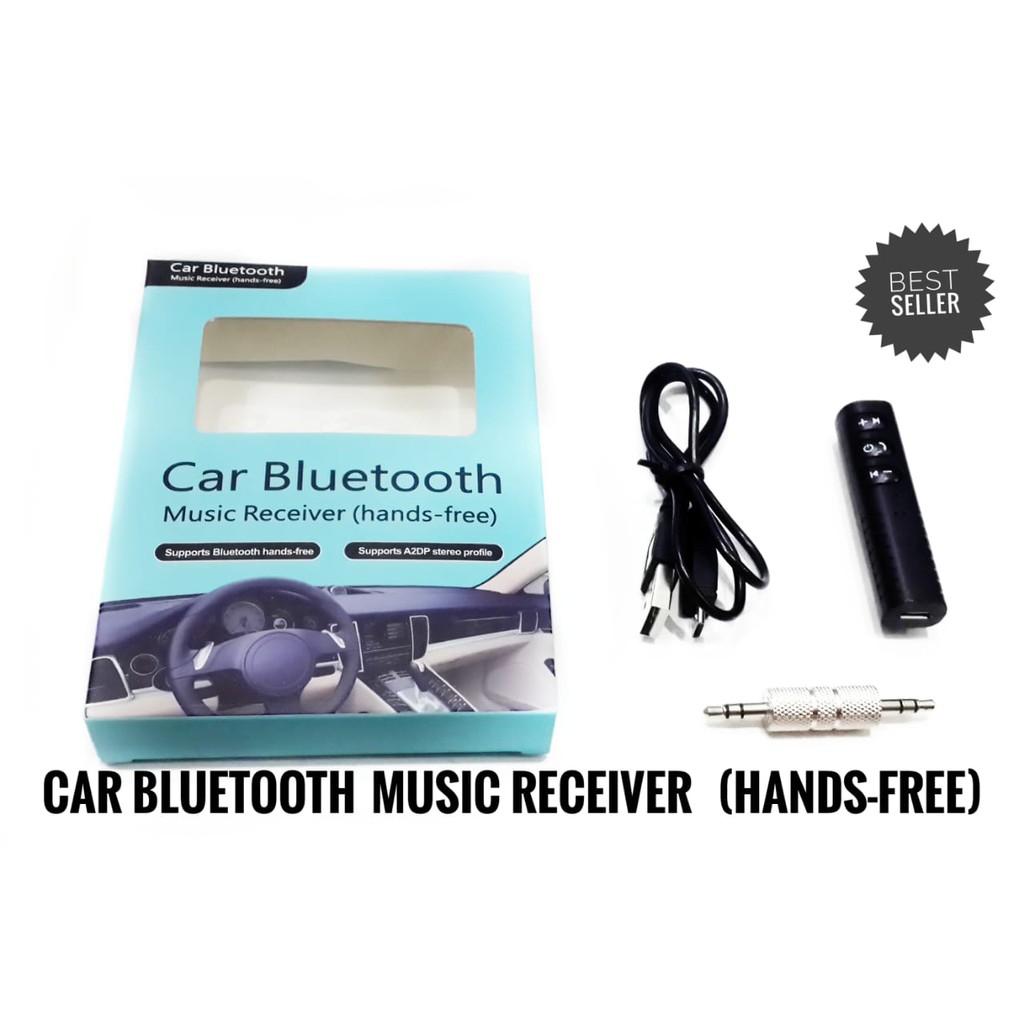 Universal Car Kit Audio Music Player Bluetooth Receiver Jack 3.5mm