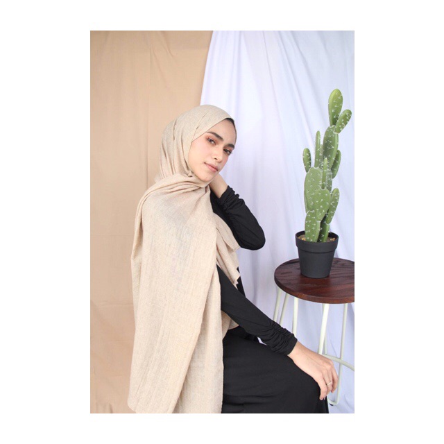 voal cotton dobby pashmina