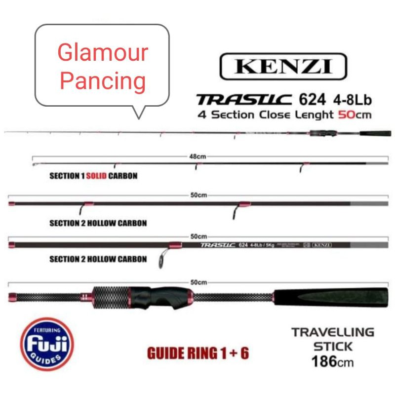 Stick Pancing Kenzi Trastic 624
