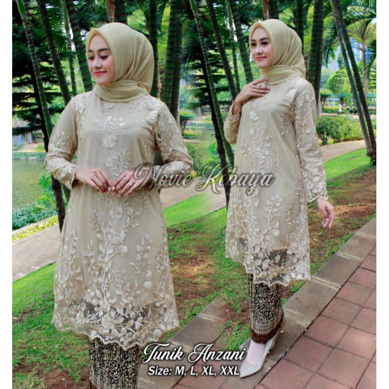 TUNIK KEBAYA WISUDA/KEBAYA PESTA/KEBAYA MODERN