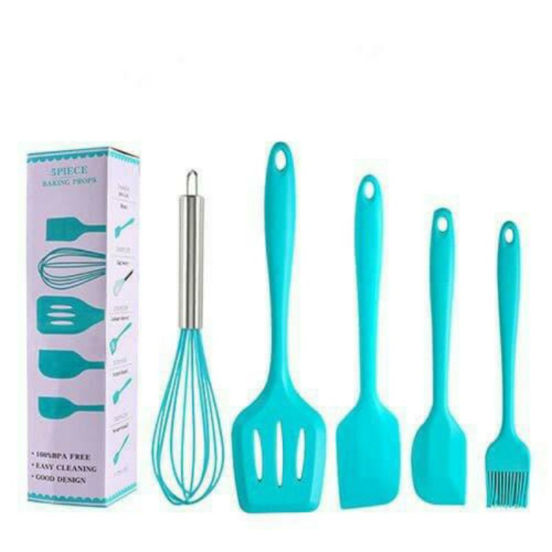 Spatula silikon isi 5 pcs