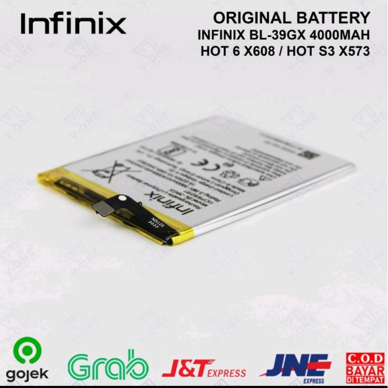 BATRE BATERAI INFINIX BL-39GX HOT 6 X608/ HOT S3 X573 BATTERY ORIGINAL