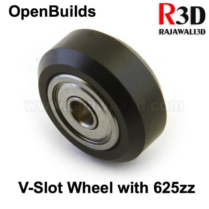 OpenBuilds CNC V-Slot POM Delrin V Wheel V-Wheel Solid w 625zz Bearing