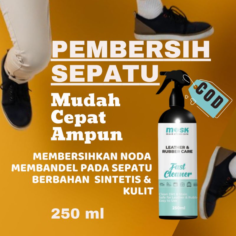 pembersih sepatu mudah ampuh efektif pembersih tas pembersih bahan kulit lainya