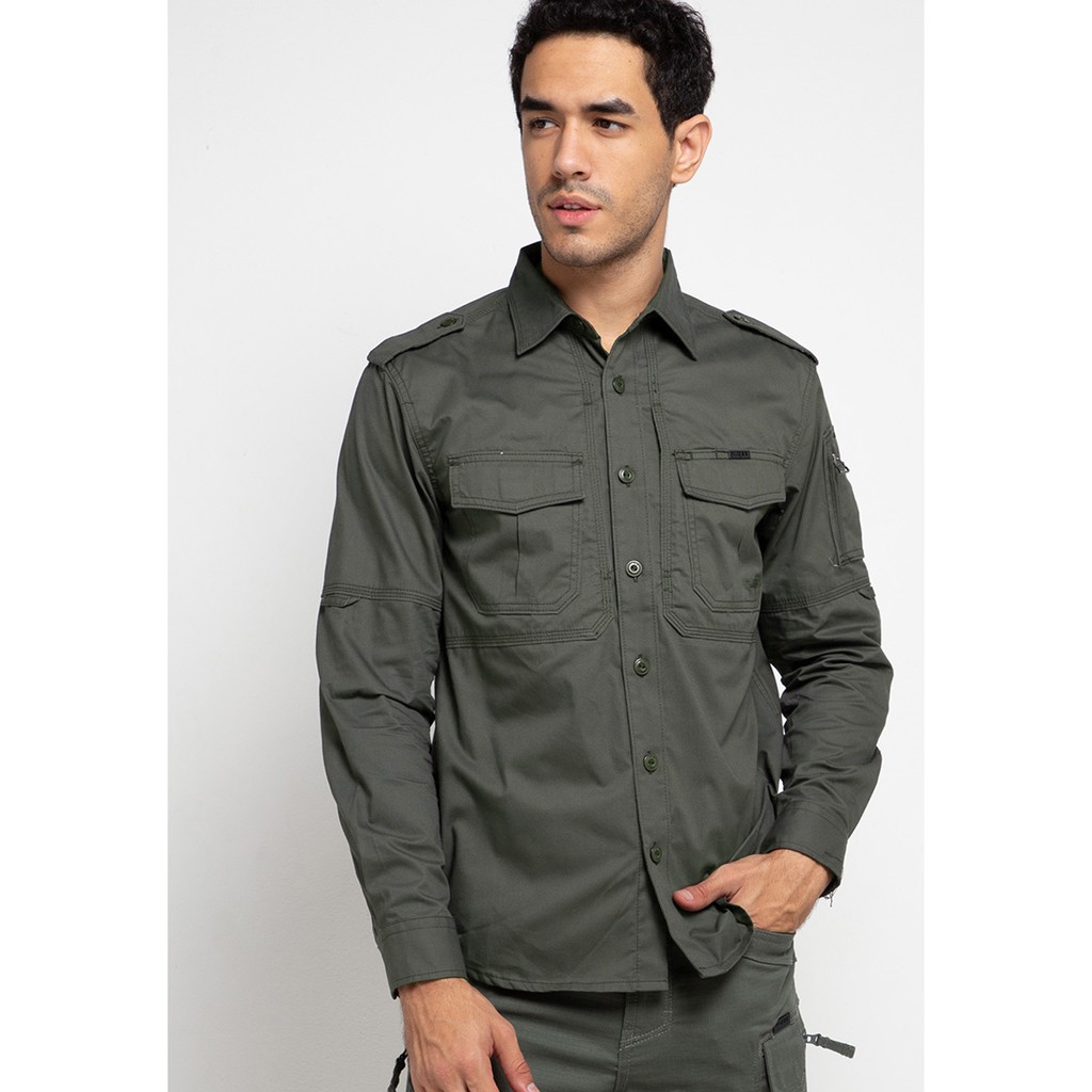 KEMEJA PDL LENGAN PANJANG PRIA MGEE GORDON 044