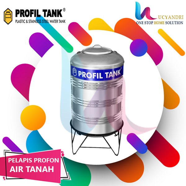 Tangki Air Stainless PS 700 KAKI Profil Tank , Tandon Air, Toren Air