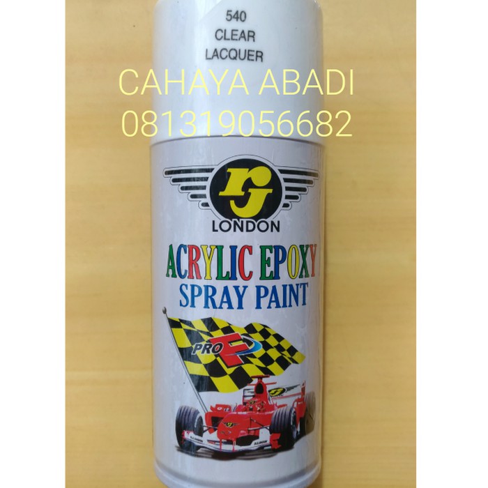 CAT SEMPROT RJ LONDON CLEAR 150CC.