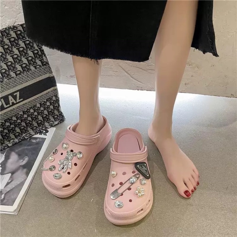 2032 sepatu sendal wanita import realpict