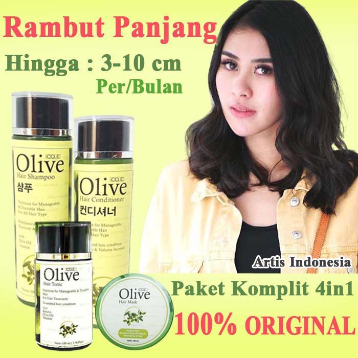 Olive CO.E 4in1 (Shampoo + Conditioner + Hairtonic + Hair Mask)