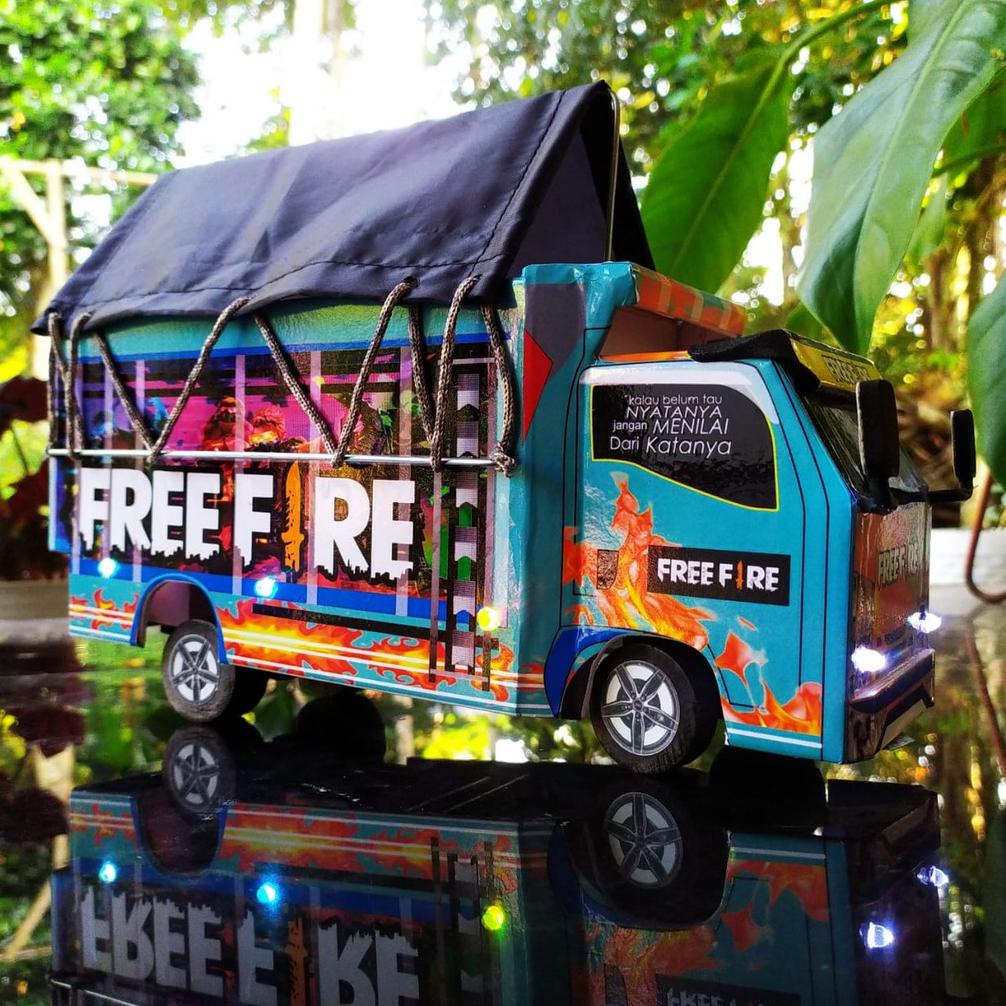 Miniatur truk oleng miniatur truk murah miniatur truk terlaris miniatur truk kayu