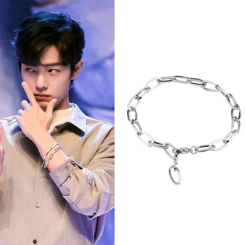 1Pc Gelang Tangan Rantai Chen Qingling Xiao Zhan Wang Yibo Zxwql