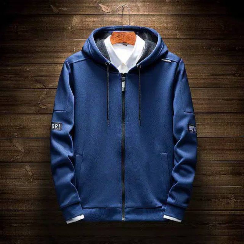 JAcKET SWEATER NOW ORI ZIPPER, JAcKET SWITER PRIA