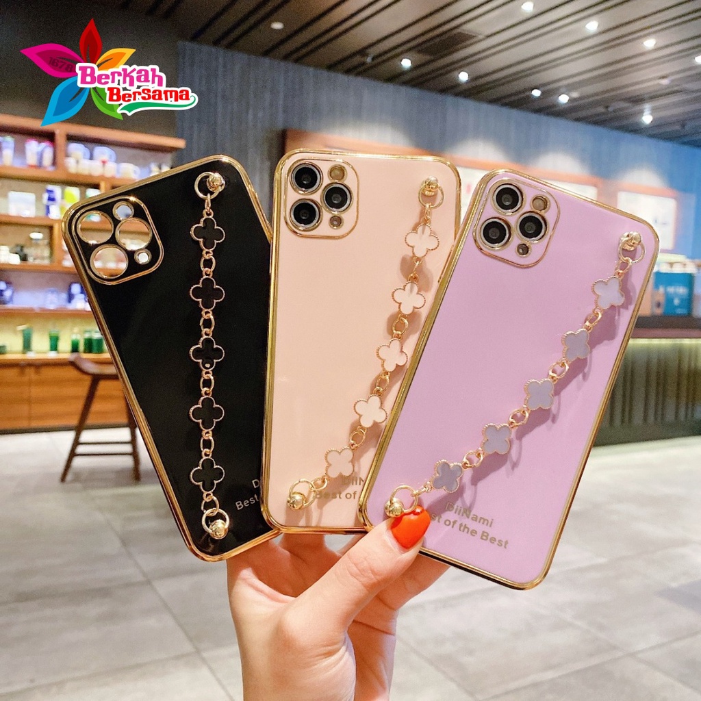 Y011 SOFTCASE SHINE RANTAI PLATING CASE RANTAI DIINAMI IPHONE 6G 6+ 7G 8G SE 2020 7+ 8+ X XS MAX XR 11 12 PRO MAX  PLUS BB5824