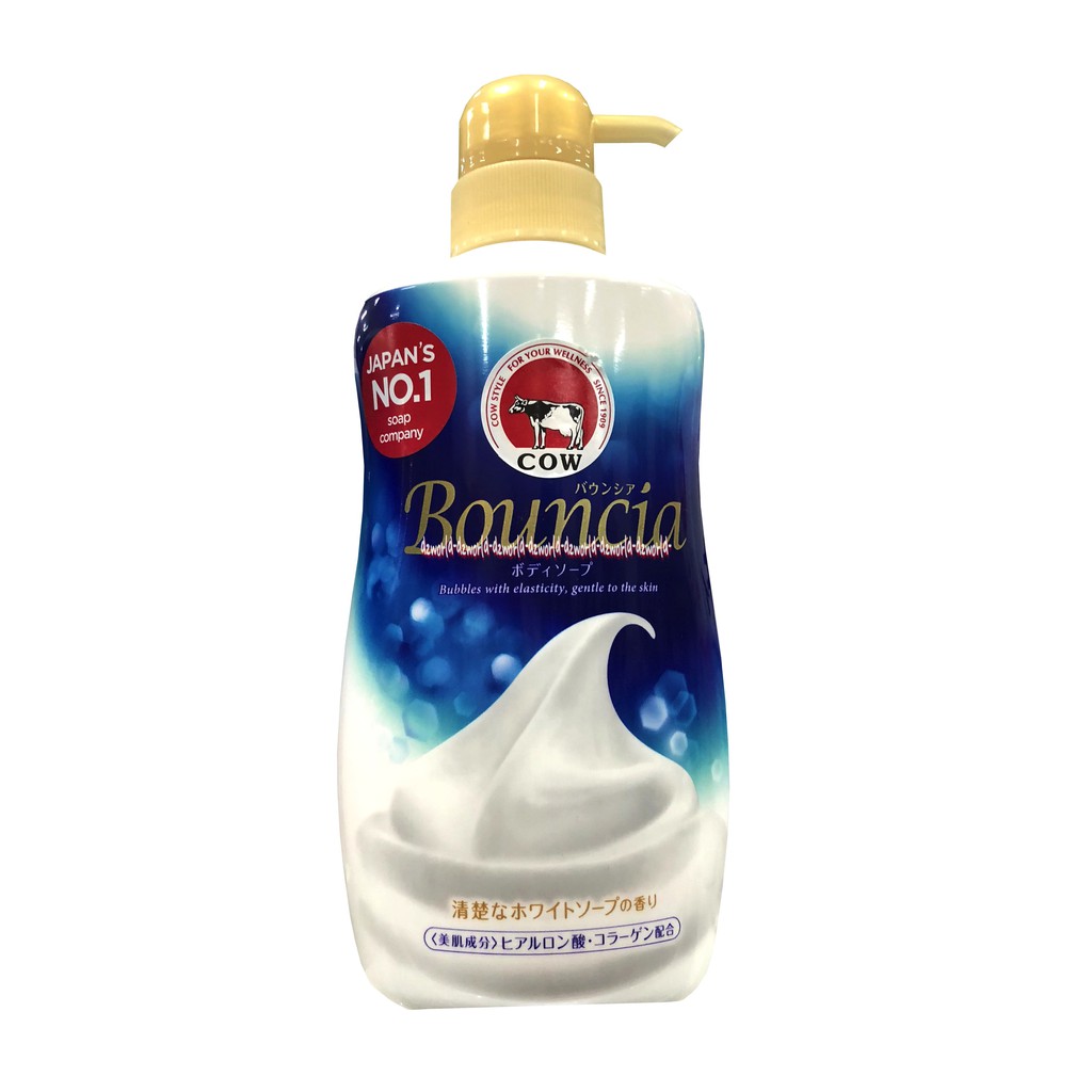 Cow Style Bouncia Body Soap Aroma Parfum Mewah Sabun Cair 550ml