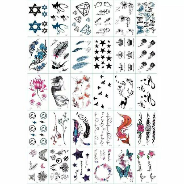 Sticker tatto temporer