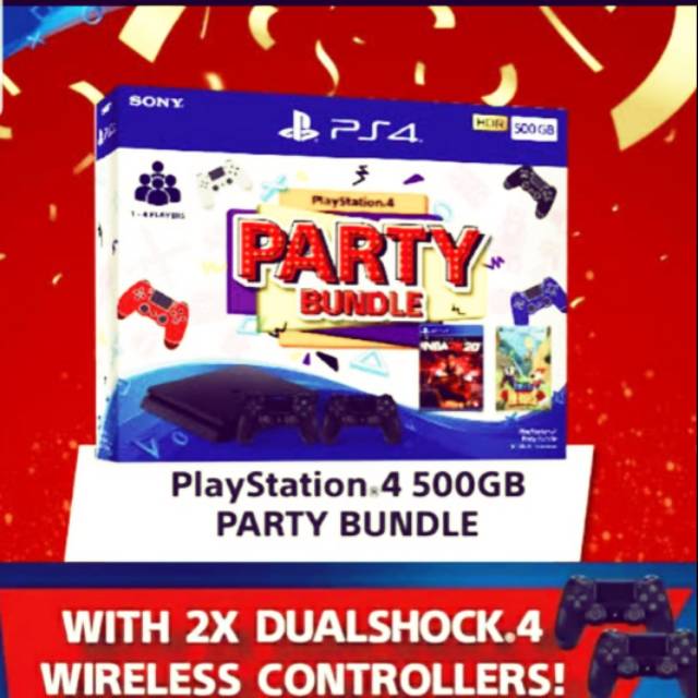 ps4 500gb party bundle