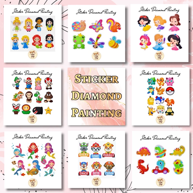 [PawPaw] Sticker Diamond Painting Kids