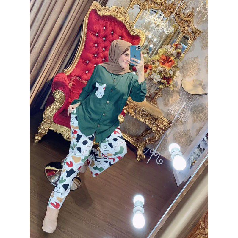 One set azura ori by RGB original oneset premium bisa cod oneset murah