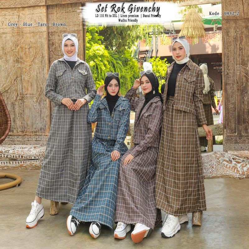 setrok / setelan crop / atasan crop