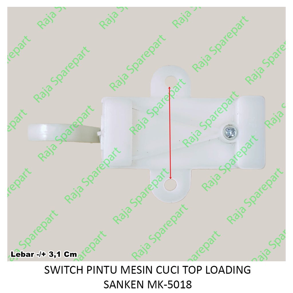 SWITCH PINTU / DOOR LOCK MESIN CUCI TOP LOADING SANKEN MK5018