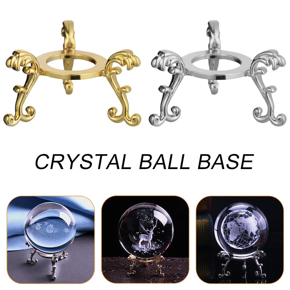 Wonderful Stand Holder Bola Kristal Bahan Metal Untuk Dekorasi Rumah / Properti Foto