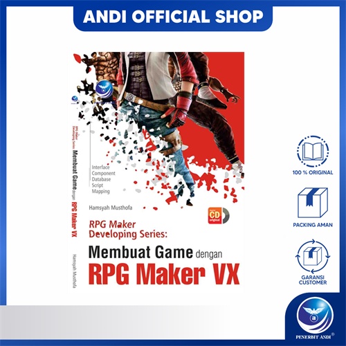 Penerbit Andi - RPG Maker Developing Series: Membuat Game dengan RPG Maker VX+cd