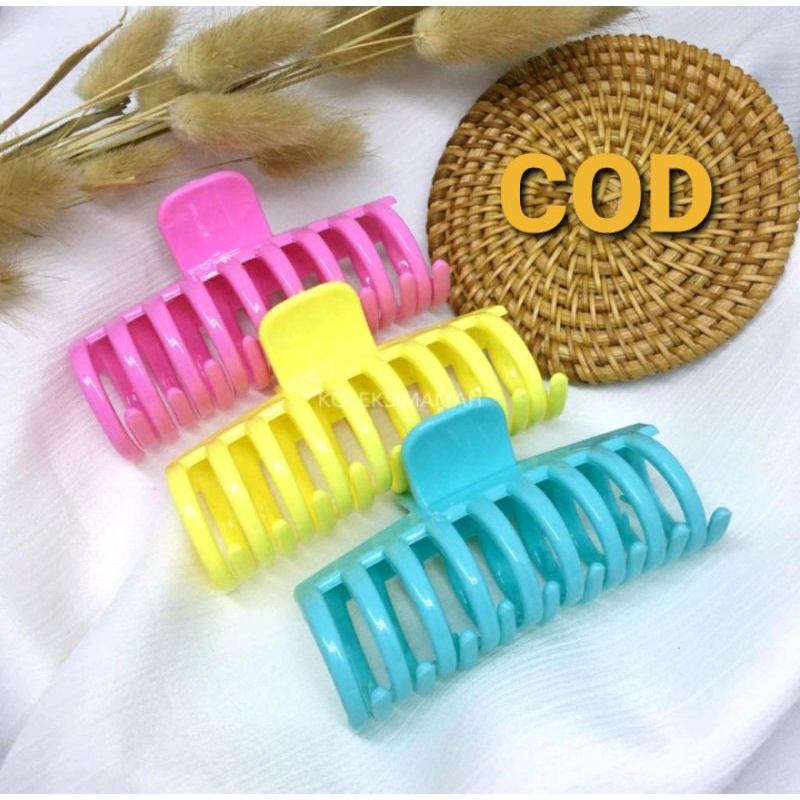 JEPIT RAMBUT TABUNG JUMBO 10 CM GIGI 9