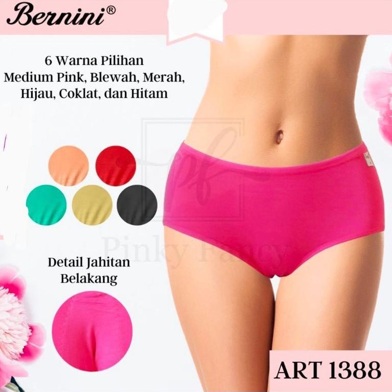 [PRODUK R7ZVF] CD celana dalam haid menstruasi bernini 1388 Fine cotton organik serat Bambu anti bak