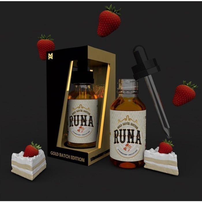 RUNA STRAWBERRY CHEESECAKE GOLD BATCH EDITION | RUNA GOLD AUTHENTIC 100%