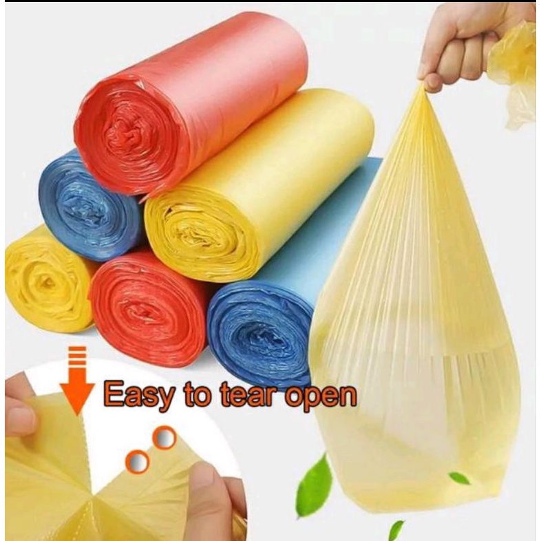 Kantong Sampah Plastik Gulung 45x50cm 1 roll isi 20